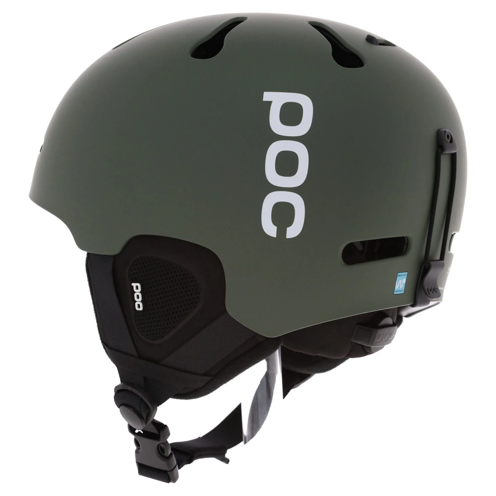 POC, Auric Cut Casque De Ski Unisexe Epidote Matt Vert 4 POC, Auric Cut Casque De Ski Unisexe Epidote Matt Vert – Image 2