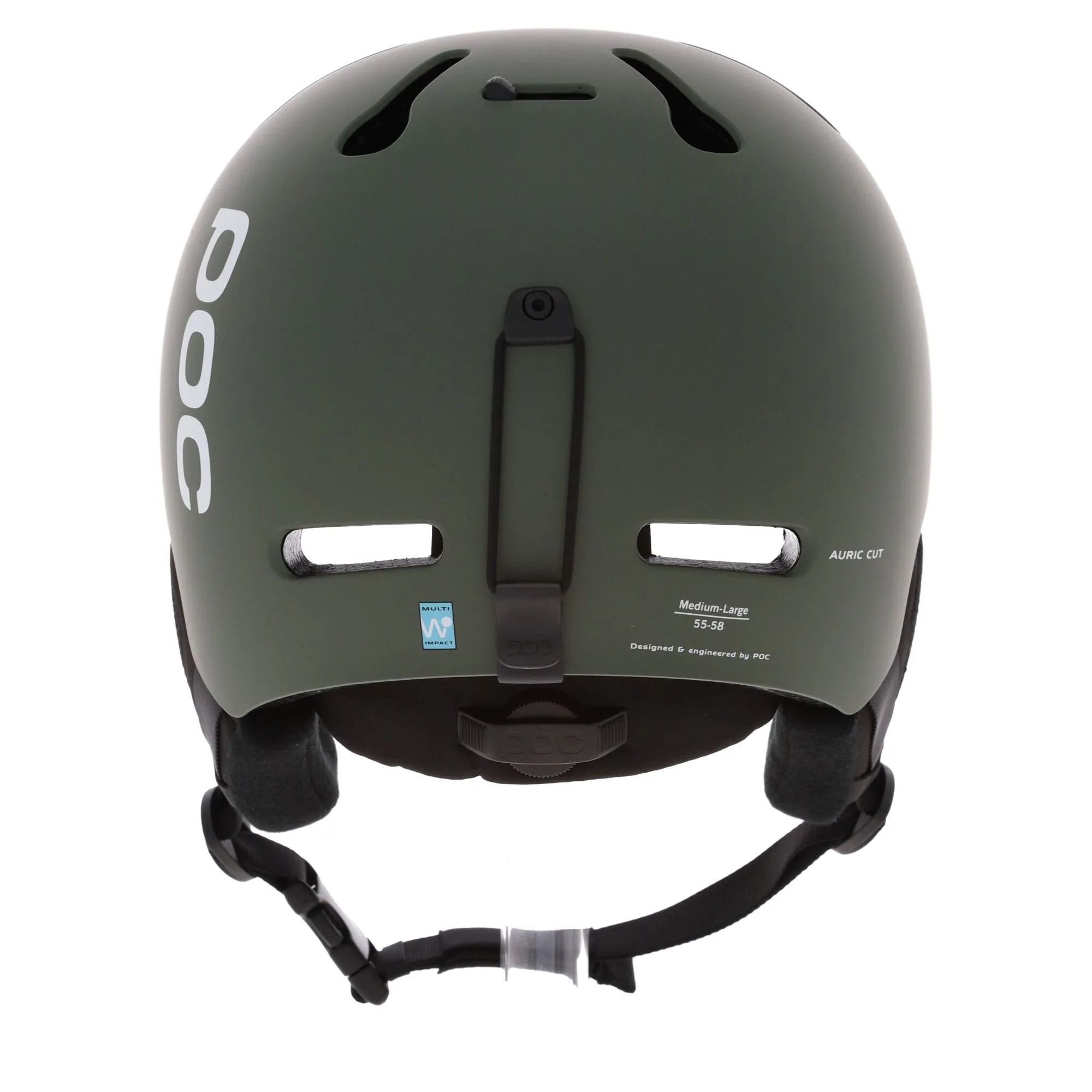 POC, Auric Cut Casque De Ski Unisexe Epidote Matt Vert 5 POC, Auric Cut Casque De Ski Unisexe Epidote Matt Vert – Image 3