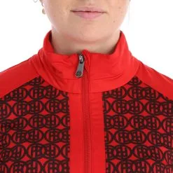 Poivre Blanc, Base Layer Shirt Chemise Thermo Femmes Monogram Scarlet Rouge -ColourWear Soldes poivre blanc base layer shirt fa thermoshirt dames monogram 22poivr120v2 BI 05