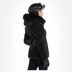 Poivre Blanc, Hybrid Ski Jacket Veste De Ski Femmes Glow Noir -ColourWear Soldes poivre blanc hybrid ski jacket aa jas gevoerd dames glow zwart 22poivr105v2 BI 03