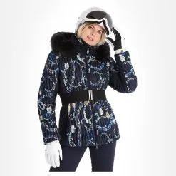Poivre Blanc, Hybrid Ski Jacket Veste De Ski Femmes Jewelry Gothic Bleu