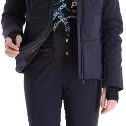 Poivre Blanc, Stretch Ski Jacket Veste De Ski Femmes Gothic Bleu -ColourWear Soldes poivre blanc stretch ski jacket aa jas gevoerd dames gothic blauw 22poivr104v2 BI 08