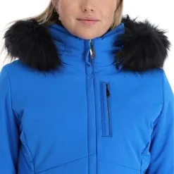 Poivre Blanc, Stretch Ski Jacket Veste De Ski Femmes King Bleu -ColourWear Soldes poivre blanc stretch ski jacket aa jas gevoerd dames king blauw 22poivr104v6 BI 07