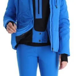 Poivre Blanc, Stretch Ski Jacket Veste De Ski Femmes King Bleu -ColourWear Soldes poivre blanc stretch ski jacket aa jas gevoerd dames king blauw 22poivr104v6 BI 09