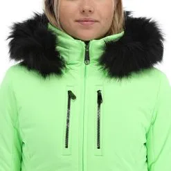 Poivre Blanc, Stretch Ski Jacket Veste De Ski Femmes Paradise Vert -ColourWear Soldes poivre blanc stretch ski jacket aa jas gevoerd dames paradise 22poivr101v2 BI 07