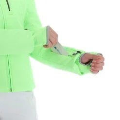 Poivre Blanc, Stretch Ski Jacket Veste De Ski Femmes Paradise Vert -ColourWear Soldes poivre blanc stretch ski jacket aa jas gevoerd dames paradise 22poivr101v2 BI 08