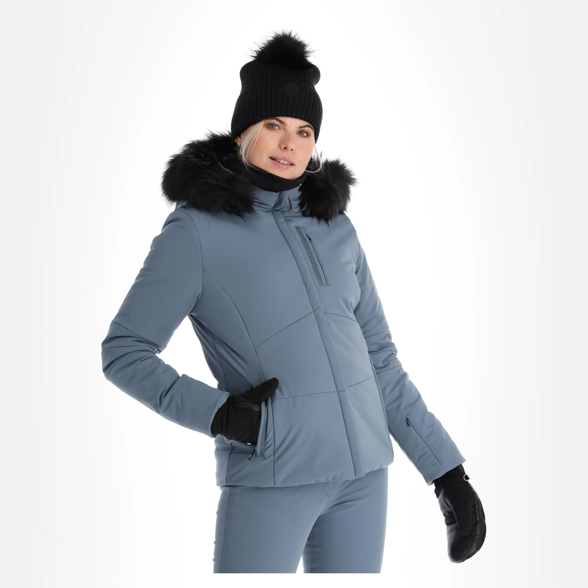 Poivre Blanc, Stretch Ski Jacket Veste De Ski Femmes Thunder Gris 3 Poivre Blanc, Stretch Ski Jacket Veste De Ski Femmes Thunder Gris