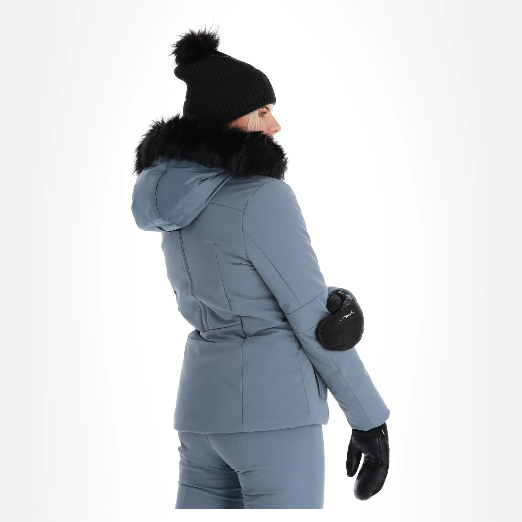 Poivre Blanc, Stretch Ski Jacket Veste De Ski Femmes Thunder Gris 4 Poivre Blanc, Stretch Ski Jacket Veste De Ski Femmes Thunder Gris – Image 2