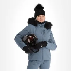 Poivre Blanc, Stretch Ski Jacket Veste De Ski Femmes Thunder Gris 14 Poivre Blanc, Stretch Ski Jacket Veste De Ski Femmes Thunder Gris -ColourWear Soldes poivre blanc stretch ski jacket aa jas gevoerd dames thunder 22poivr104v1 BI 04