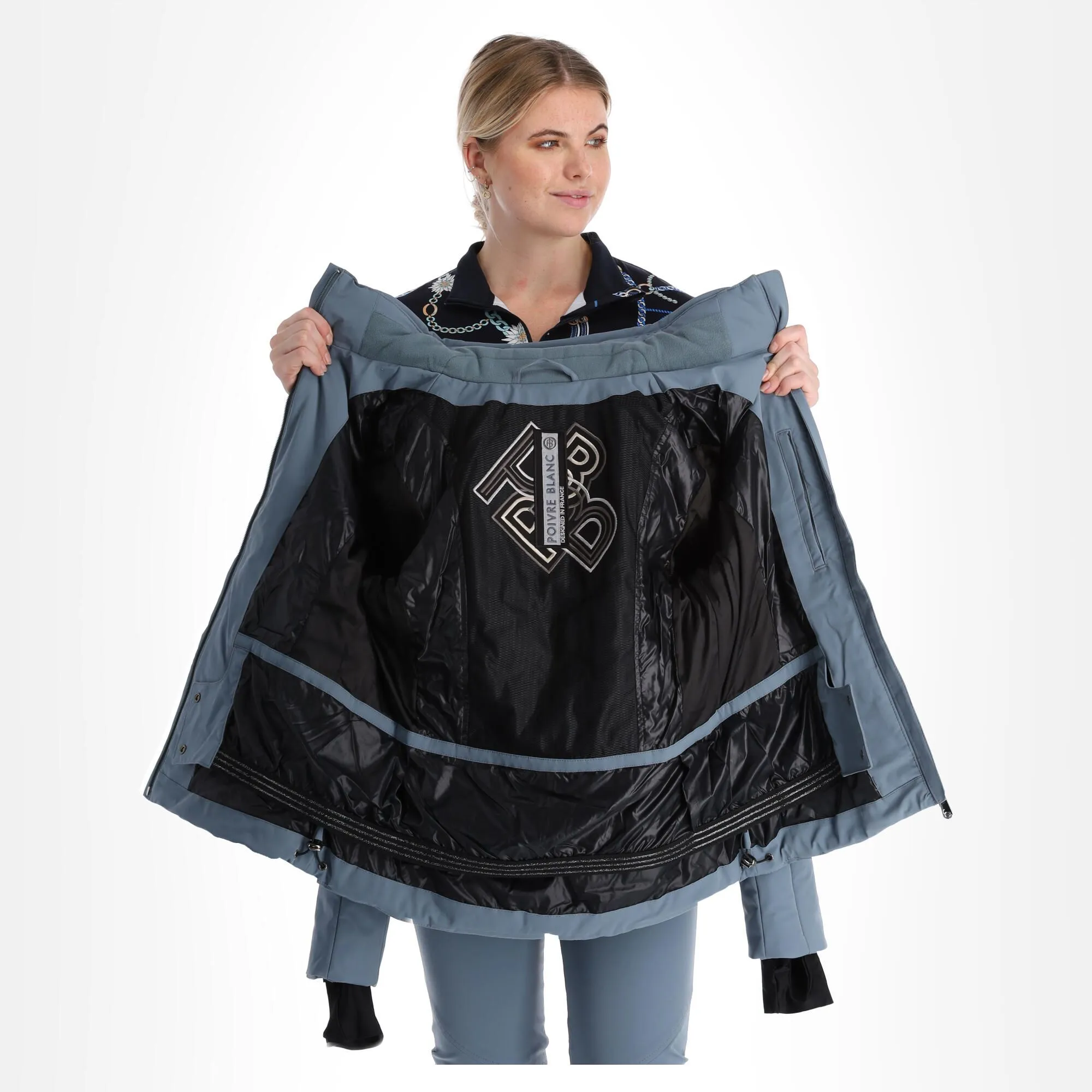 Poivre Blanc, Stretch Ski Jacket Veste De Ski Femmes Thunder Gris 7 Poivre Blanc, Stretch Ski Jacket Veste De Ski Femmes Thunder Gris – Image 5