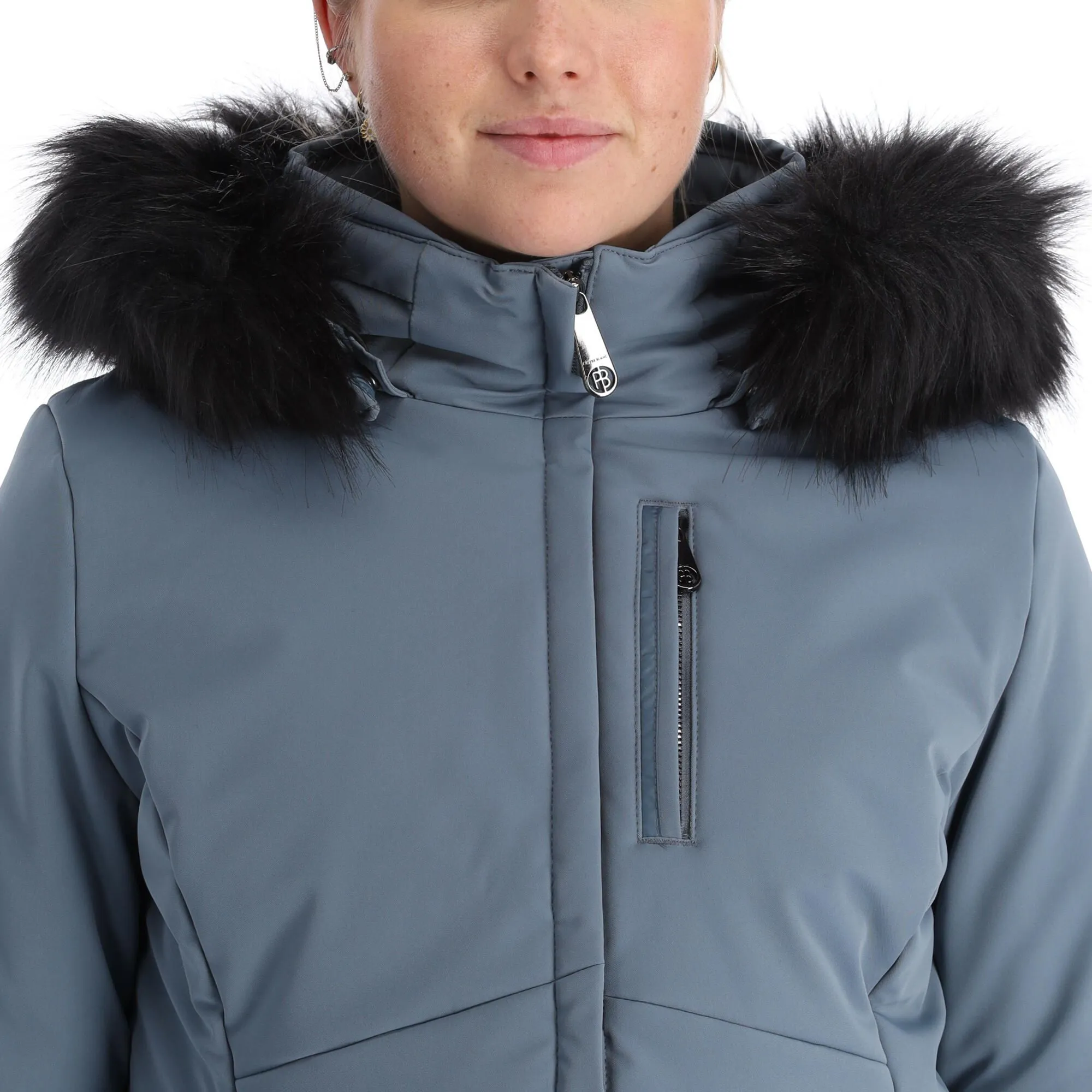 Poivre Blanc, Stretch Ski Jacket Veste De Ski Femmes Thunder Gris 8 Poivre Blanc, Stretch Ski Jacket Veste De Ski Femmes Thunder Gris – Image 6