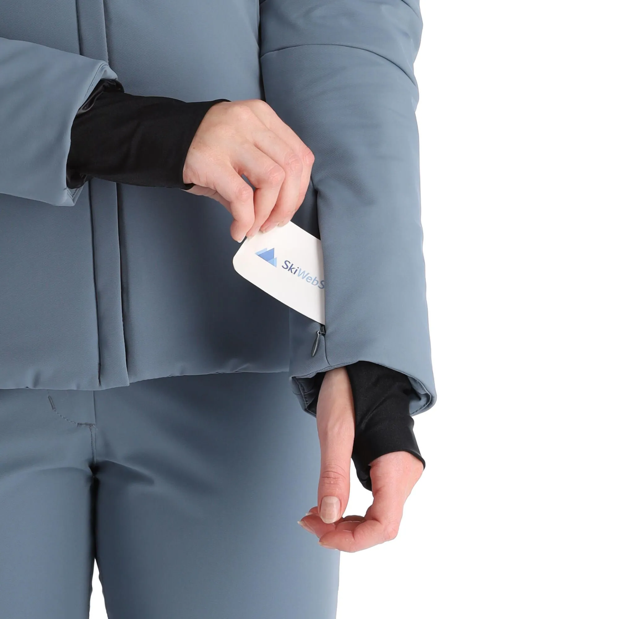 Poivre Blanc, Stretch Ski Jacket Veste De Ski Femmes Thunder Gris 9 Poivre Blanc, Stretch Ski Jacket Veste De Ski Femmes Thunder Gris – Image 7