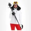 Poivre Blanc, Stretch Ski Jacket Veste De Ski Femmes Blanc -ColourWear Soldes poivre blanc stretch ski jacket aa jas gevoerd dames wit 22poivr104v4 BI 02