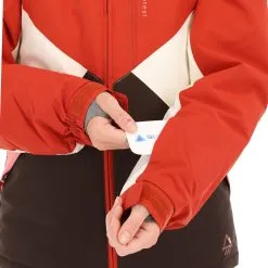 Protest, Kelis Veste De Ski Femmes Rocky Rouge -ColourWear Soldes protest kelis ski jas dames rocky rood AA20prt019a BI 06