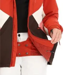 Protest, Kelis Veste De Ski Femmes Rocky Rouge -ColourWear Soldes protest kelis ski jas dames rocky rood AA20prt019a BI 07