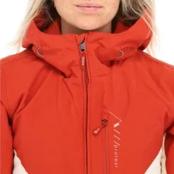Protest, Kelis Veste De Ski Femmes Rocky Rouge -ColourWear Soldes protest kelis ski jas dames rocky rood AA20prt019a BI 08