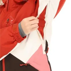Protest, Kelis Veste De Ski Femmes Rocky Rouge -ColourWear Soldes protest kelis ski jas dames rocky rood AA20prt019a BI 09