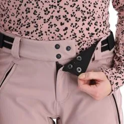 Protest, Lole Pantalon De Ski En Softshell Femmes Mauve Rose -ColourWear Soldes protest lole bc skibroek softshell dames mauve roze 22prote105v1 BI 05