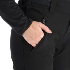 Protest, Lole Pantalon De Ski En Softshell Femmes 1 Noir -ColourWear Soldes protest lole softshell bc skibroek softshell dames true zwart BC21prt102a BI 07