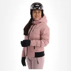 Protest, Prtalyssum Veste De Ski Femmes Mauve Rose -ColourWear Soldes protest prtalyssum aa jas gevoerd dames mauve roze 22prote111v1 BI 04