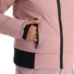 Protest, Prtalyssum Veste De Ski Femmes Mauve Rose -ColourWear Soldes protest prtalyssum aa jas gevoerd dames mauve roze 22prote111v1 BI 10