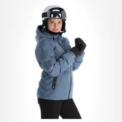 Protest, Prtartss Veste De Ski Femmes Manatee Bleu -ColourWear Soldes protest prtartss aa jas gevoerd dames manatee blauw 22prote109v1 BI 04