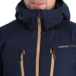 Protest, Prttimo Veste De Ski Hommes Deep Ocean Bleu -ColourWear Soldes protest prttimo aa jas gevoerd heren deep ocean blauw 22prote113v2 BI 07