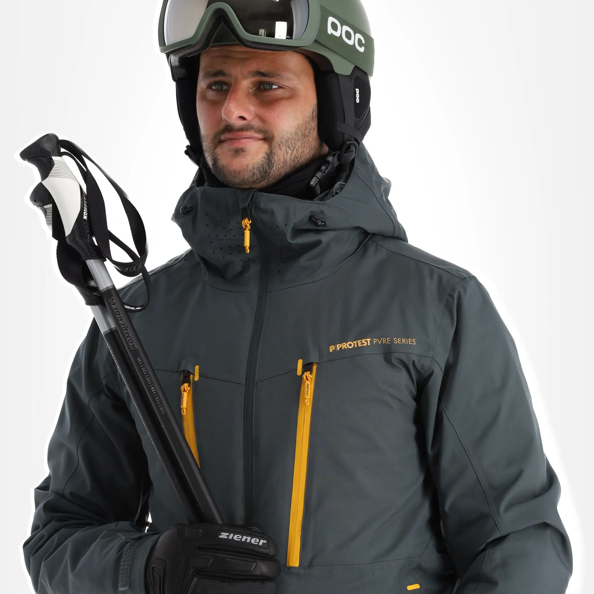 Protest, Prttimo Veste De Ski Hommes Hunter Vert 6 Protest, Prttimo Veste De Ski Hommes Hunter Vert – Image 4