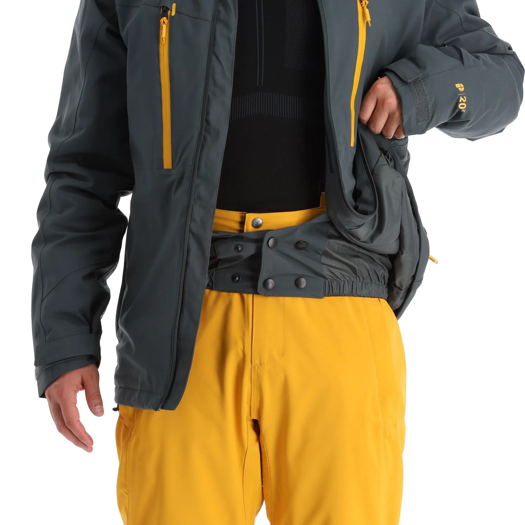 Protest, Prttimo Veste De Ski Hommes Hunter Vert 10 Protest, Prttimo Veste De Ski Hommes Hunter Vert – Image 8