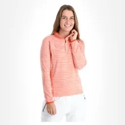 Regatta, Women'S Yonder Pull De Ski Femmes Tigerlilly Orange -ColourWear Soldes regatta women s yonder ga ski pully dames tigerlilly oranje GA21reg101b BI 02
