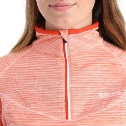 Regatta, Women'S Yonder Pull De Ski Femmes Tigerlilly Orange -ColourWear Soldes regatta women s yonder ga ski pully dames tigerlilly oranje GA21reg101b BI 05