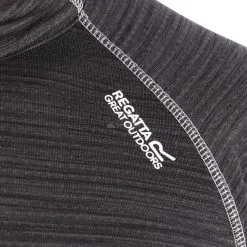 Regatta, Yonder Half Zip Shirt Pull De Ski Hommes Noir -ColourWear Soldes regatta yonder half zip shirt skipully heren zwart 06.2941