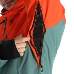 Rehall, Anchor-R Veste De Ski Hommes Cherry Tomato Rouge -ColourWear Soldes rehall anchor r aa jas gevoerd heren cherry tomato rood 22rehal105v2 BI 10