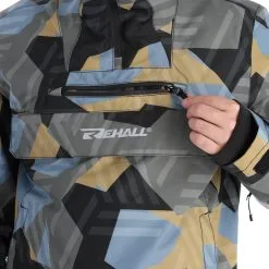 Rehall, Artois-R Anorak D'hiver Hommes Camo Mirage Bleu 20 Rehall, Artois-R Anorak D'hiver Hommes Camo Mirage Bleu -ColourWear Soldes rehall artois r af anorak heren camo mirage blauw 22rehal109v3 BI 10