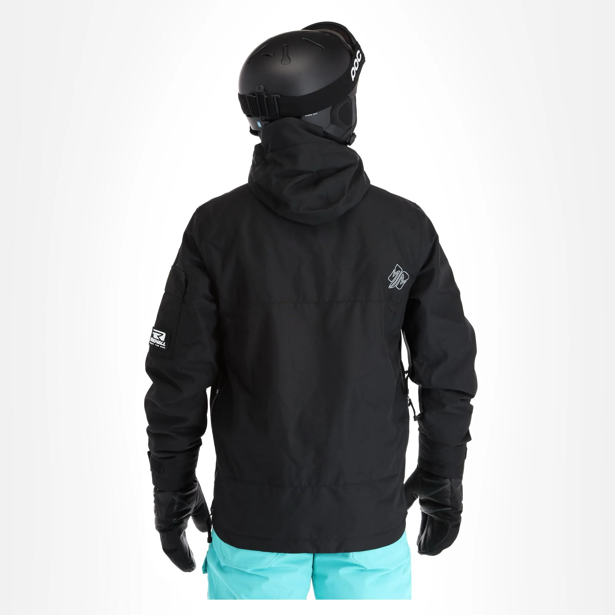 Rehall, Artois-R Anorak D'hiver Hommes Noir 4 Rehall, Artois-R Anorak D'hiver Hommes Noir – Image 2