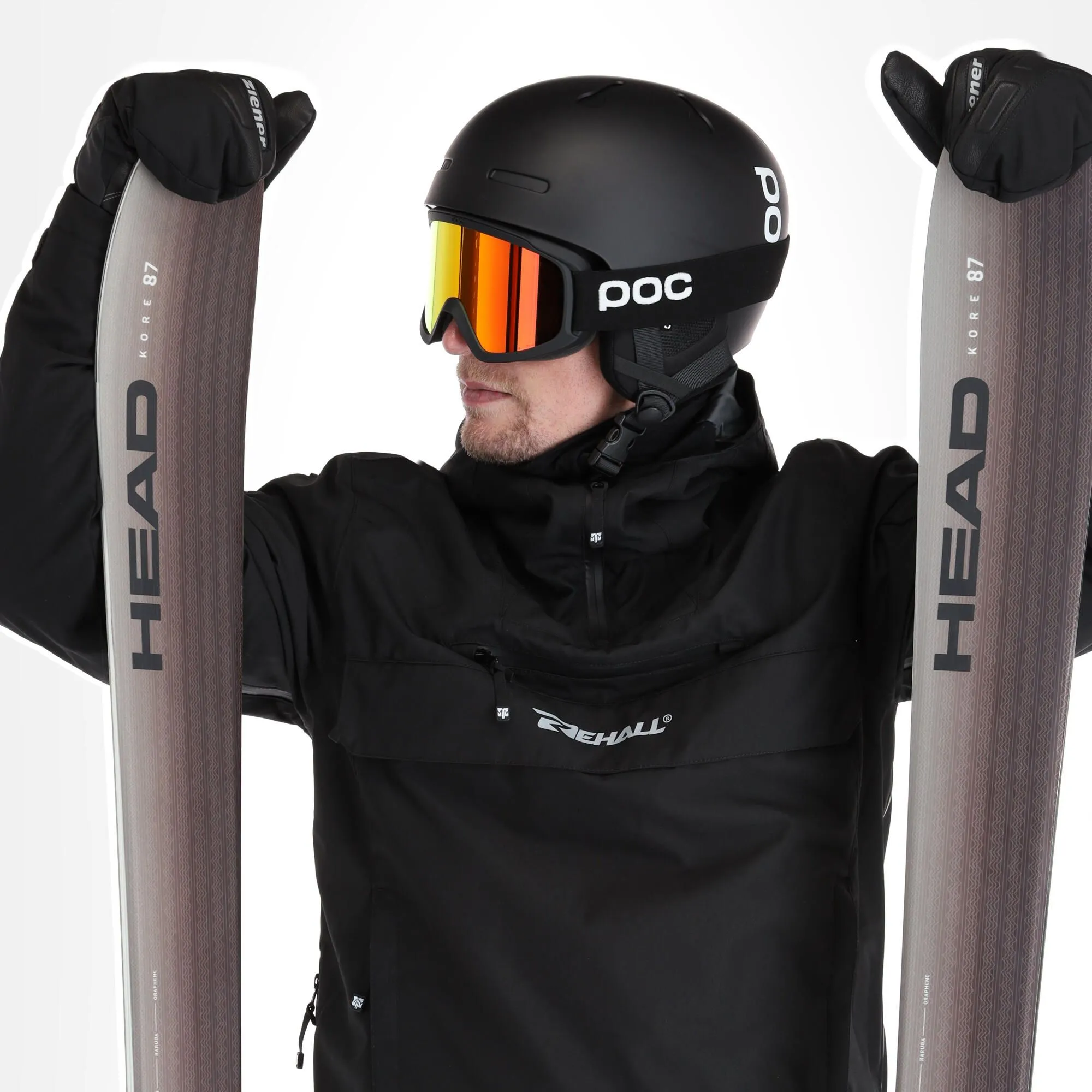 Rehall, Artois-R Anorak D'hiver Hommes Noir 5 Rehall, Artois-R Anorak D'hiver Hommes Noir – Image 3