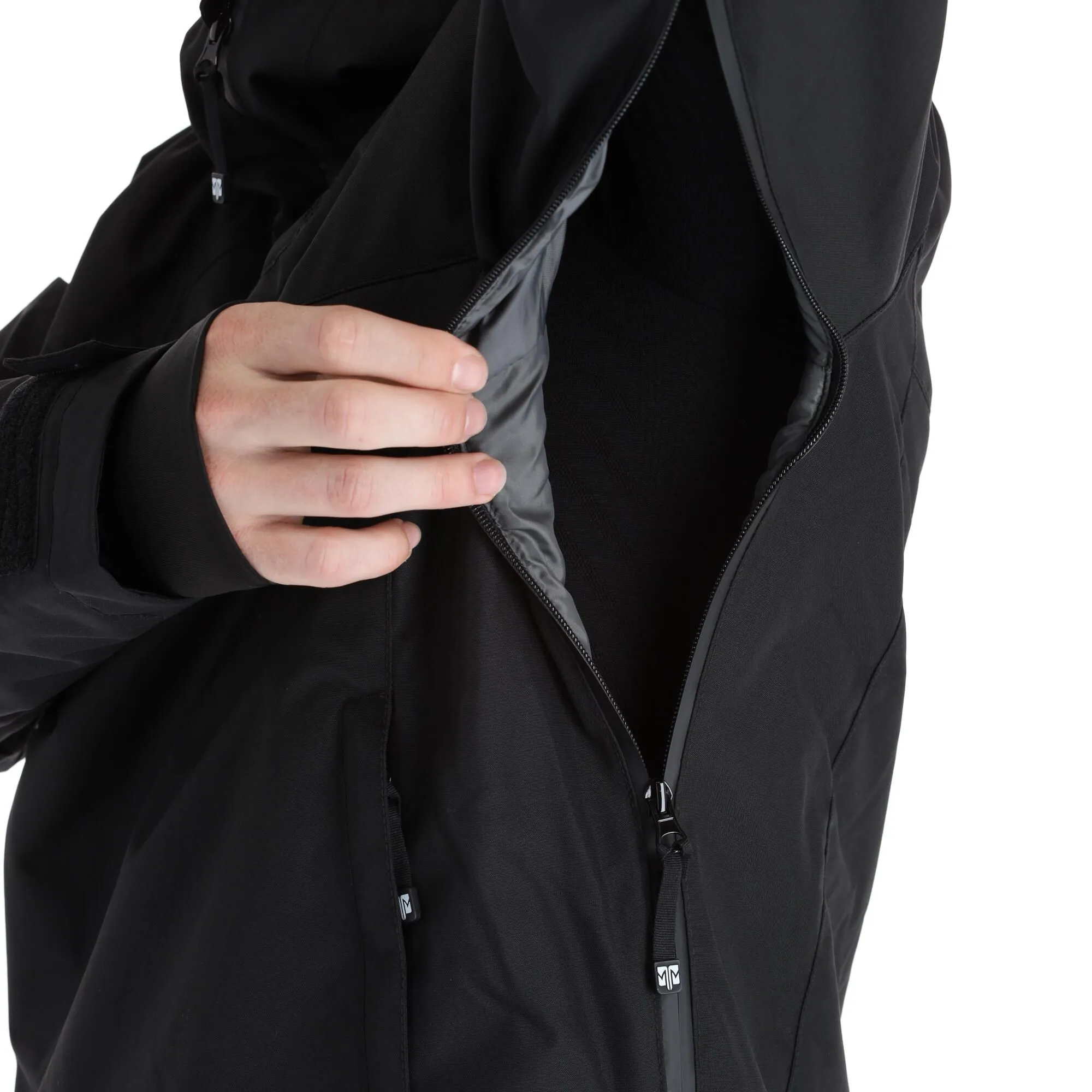 Rehall, Artois-R Anorak D'hiver Hommes Noir 9 Rehall, Artois-R Anorak D'hiver Hommes Noir – Image 7