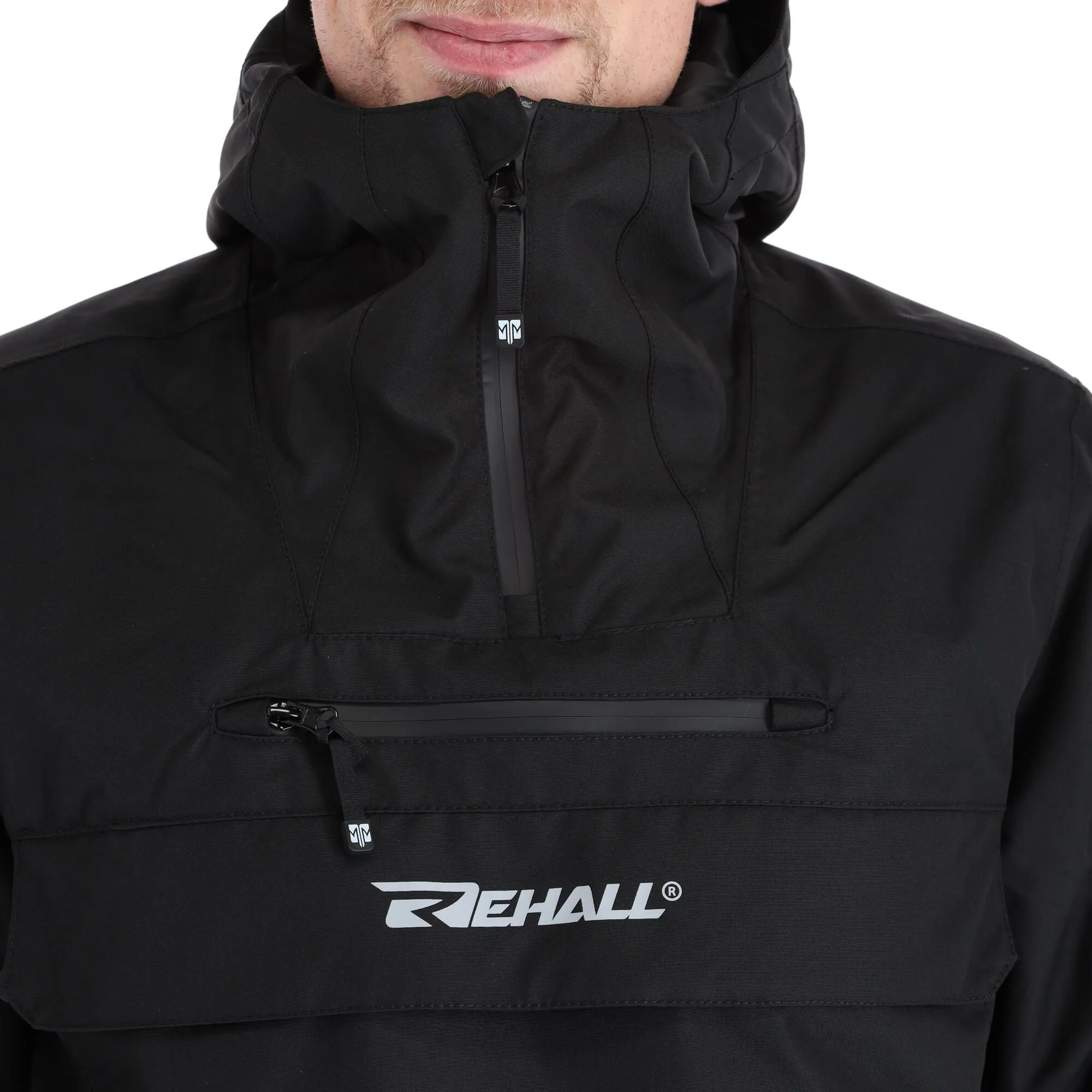 Rehall, Artois-R Anorak D'hiver Hommes Noir 10 Rehall, Artois-R Anorak D'hiver Hommes Noir – Image 8