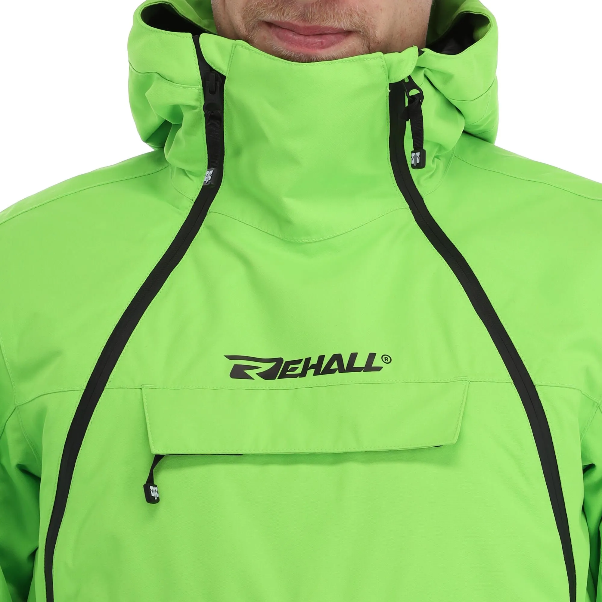 Rehall, Becks-R Anorak D'hiver Hommes Brite Vert 8 Rehall, Becks-R Anorak D'hiver Hommes Brite Vert – Image 6