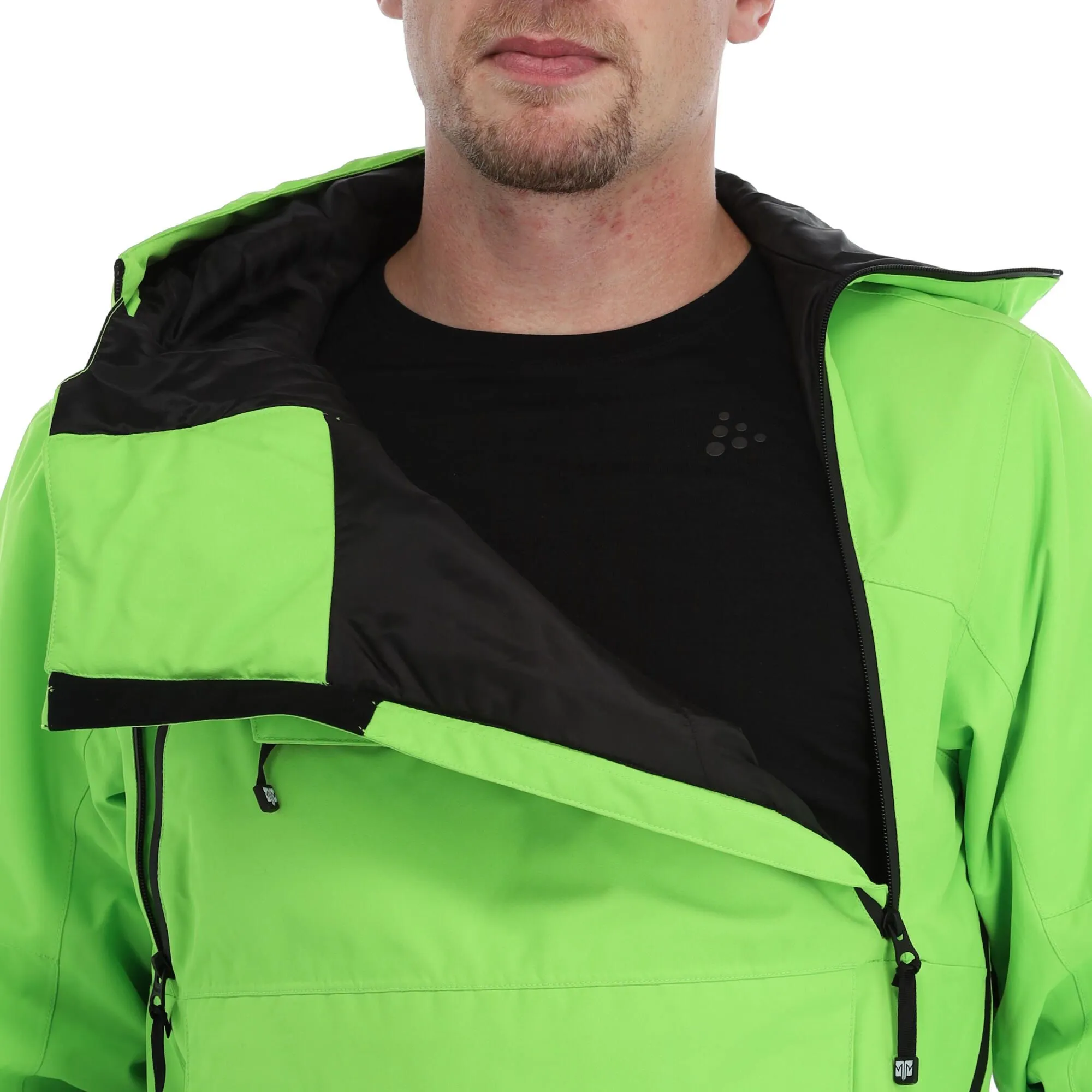 Rehall, Becks-R Anorak D'hiver Hommes Brite Vert 10 Rehall, Becks-R Anorak D'hiver Hommes Brite Vert – Image 8