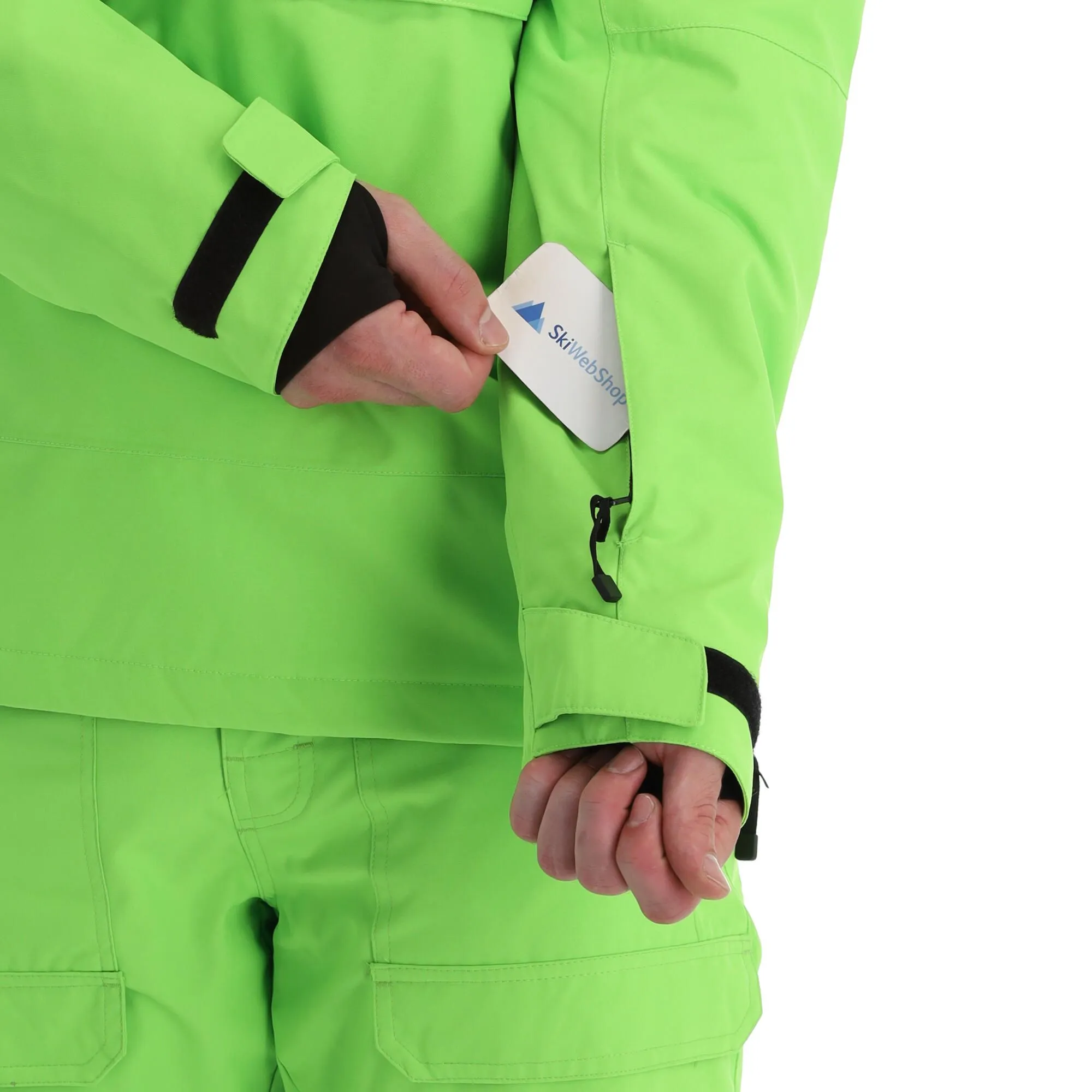 Rehall, Becks-R Anorak D'hiver Hommes Brite Vert 11 Rehall, Becks-R Anorak D'hiver Hommes Brite Vert – Image 9