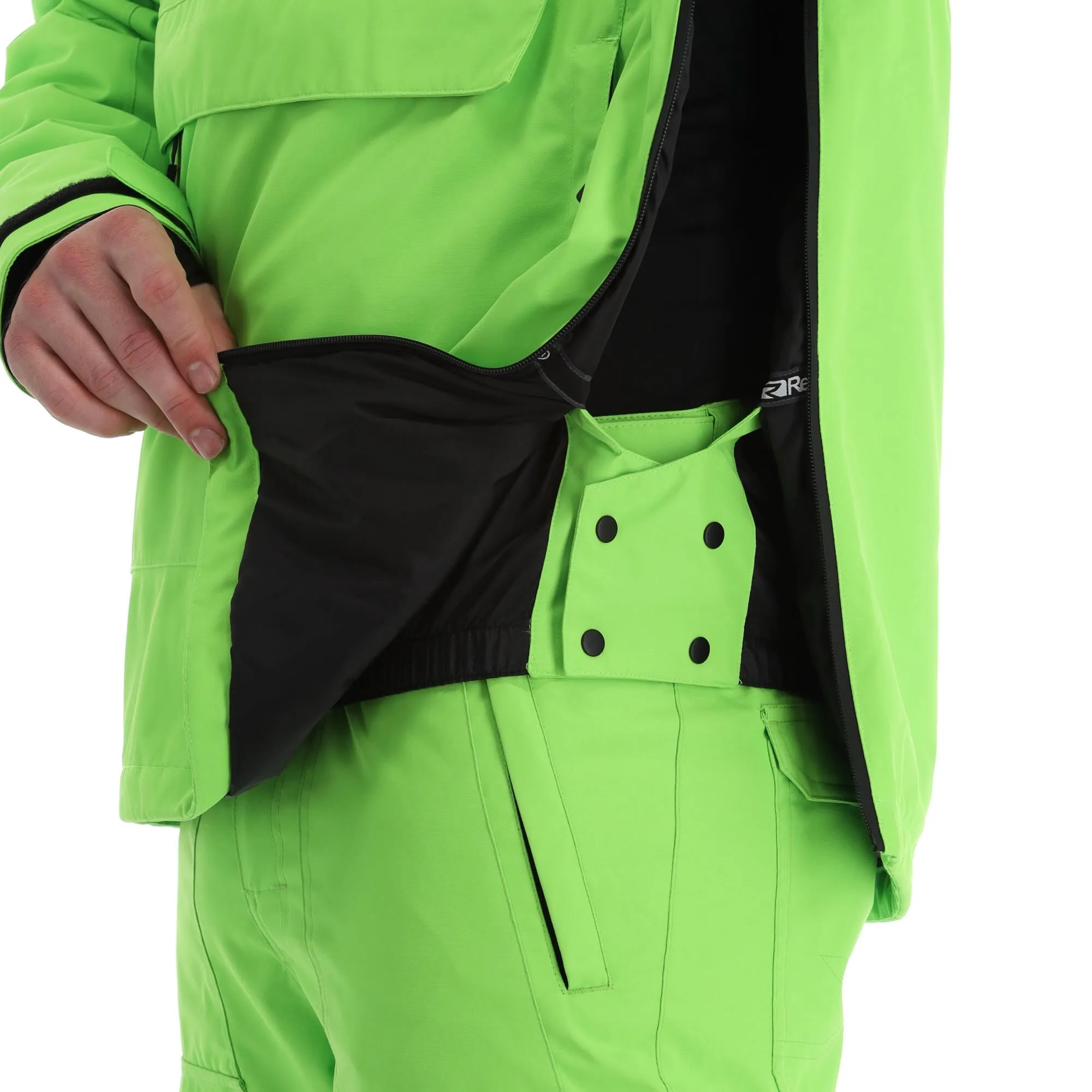 Rehall, Becks-R Anorak D'hiver Hommes Brite Vert 12 Rehall, Becks-R Anorak D'hiver Hommes Brite Vert – Image 10