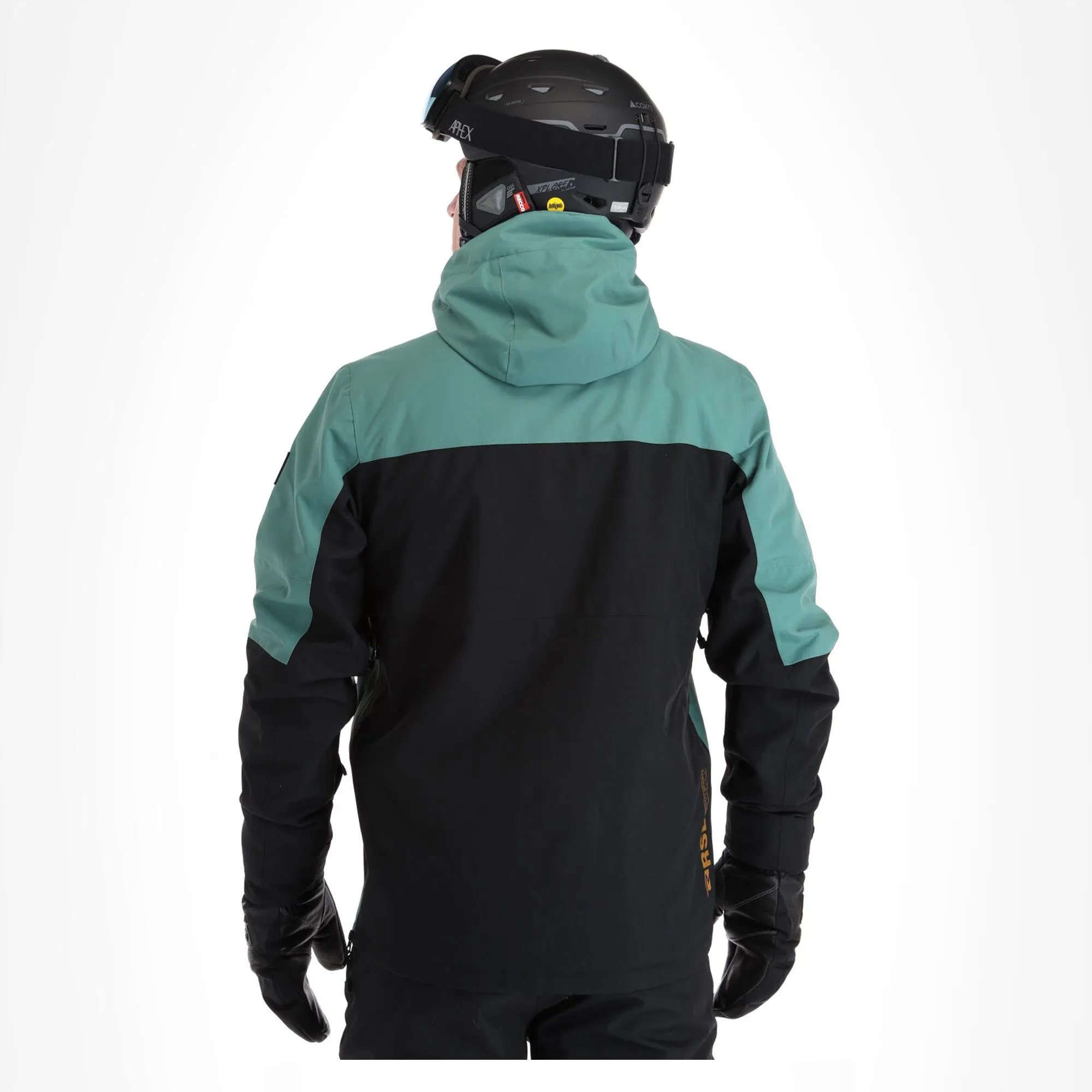 Rehall, Becks-R Anorak D'hiver Hommes Spruce Bleu 4 Rehall, Becks-R Anorak D'hiver Hommes Spruce Bleu – Image 2