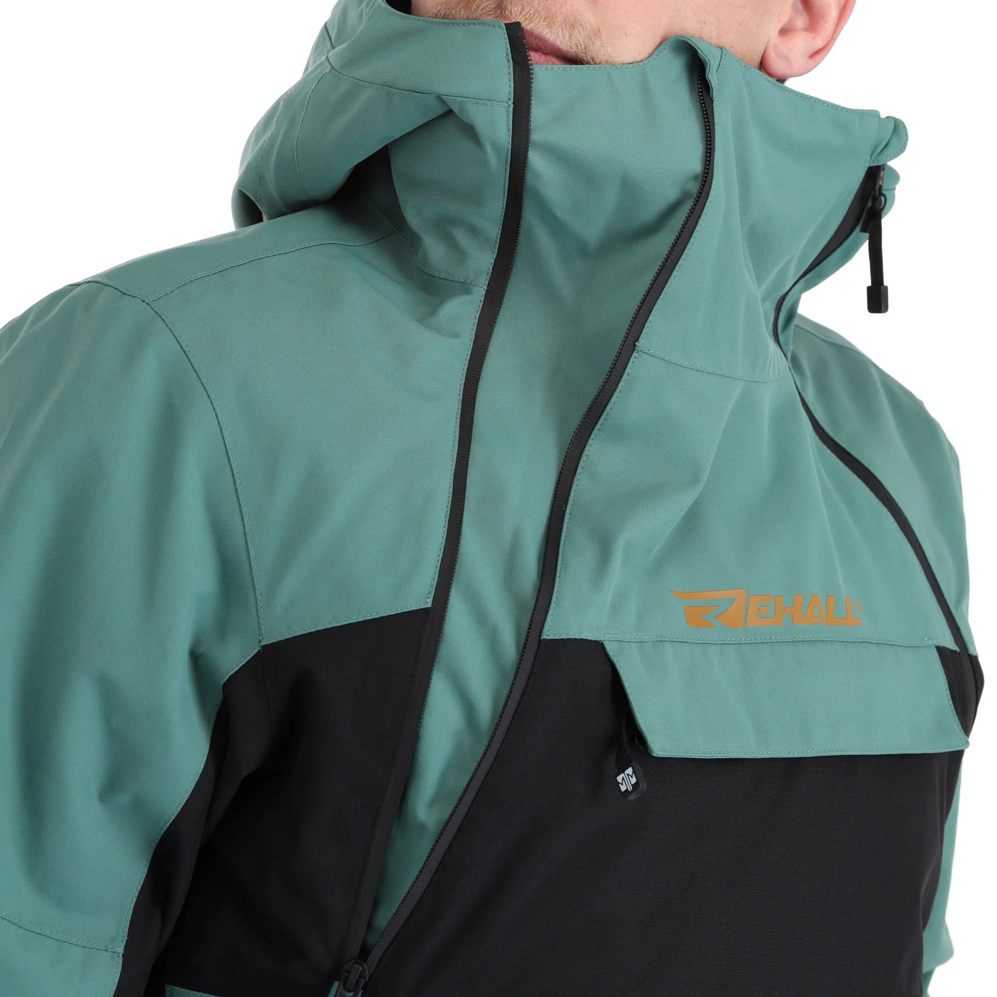 Rehall, Becks-R Anorak D'hiver Hommes Spruce Bleu 8 Rehall, Becks-R Anorak D'hiver Hommes Spruce Bleu – Image 6