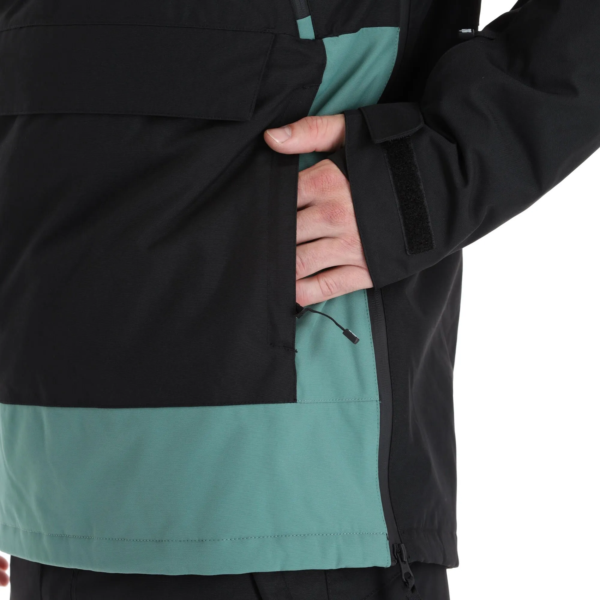 Rehall, Becks-R Anorak D'hiver Hommes Spruce Bleu 12 Rehall, Becks-R Anorak D'hiver Hommes Spruce Bleu – Image 10