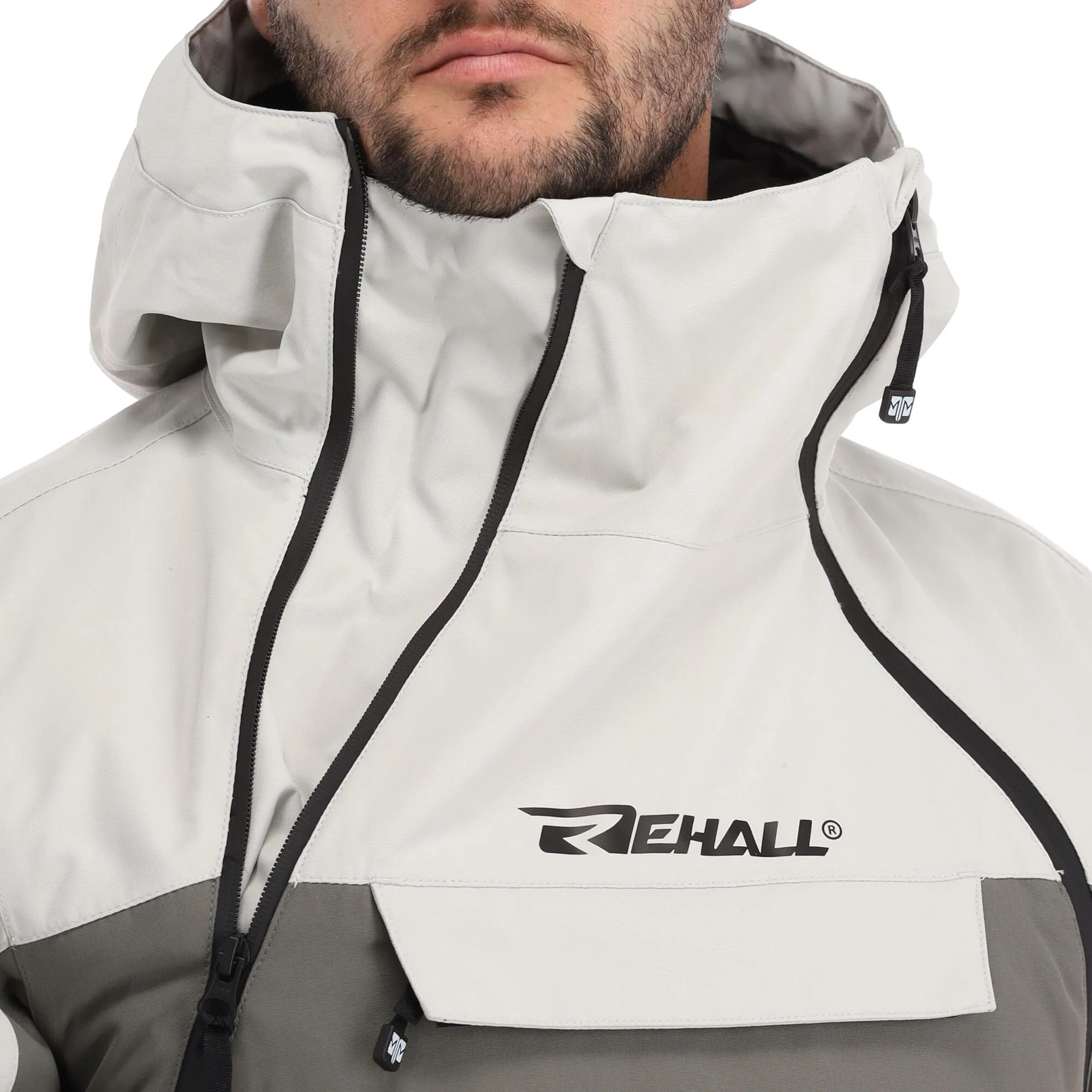 Rehall, Becks-R Anorak D'hiver Hommes Storm Gris 9 Rehall, Becks-R Anorak D'hiver Hommes Storm Gris – Image 7