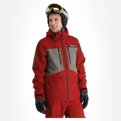 Rehall, Bud-R Veste De Ski Hommes Burgundy Rouge -ColourWear Soldes rehall bud r aa jas gevoerd heren burgundy rood 22rehal104v4 BI 04