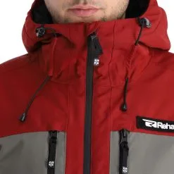 Rehall, Bud-R Veste De Ski Hommes Burgundy Rouge -ColourWear Soldes rehall bud r aa jas gevoerd heren burgundy rood 22rehal104v4 BI 07