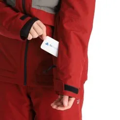 Rehall, Bud-R Veste De Ski Hommes Burgundy Rouge -ColourWear Soldes rehall bud r aa jas gevoerd heren burgundy rood 22rehal104v4 BI 08