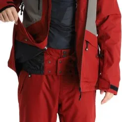 Rehall, Bud-R Veste De Ski Hommes Burgundy Rouge -ColourWear Soldes rehall bud r aa jas gevoerd heren burgundy rood 22rehal104v4 BI 09
